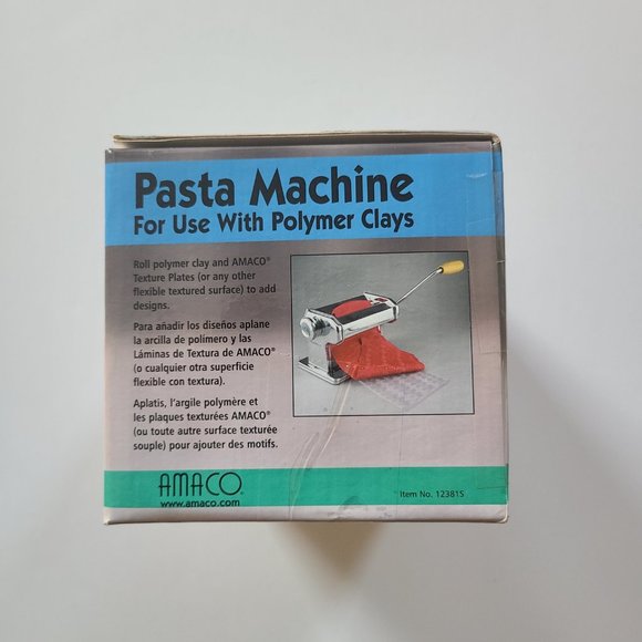 Amaco Pasta Machine For Use With Polymer Clays And Soft Metal Brand New - Picture 3 of 6